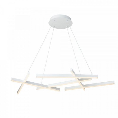 Lustra LED Design Modern Line Neagra