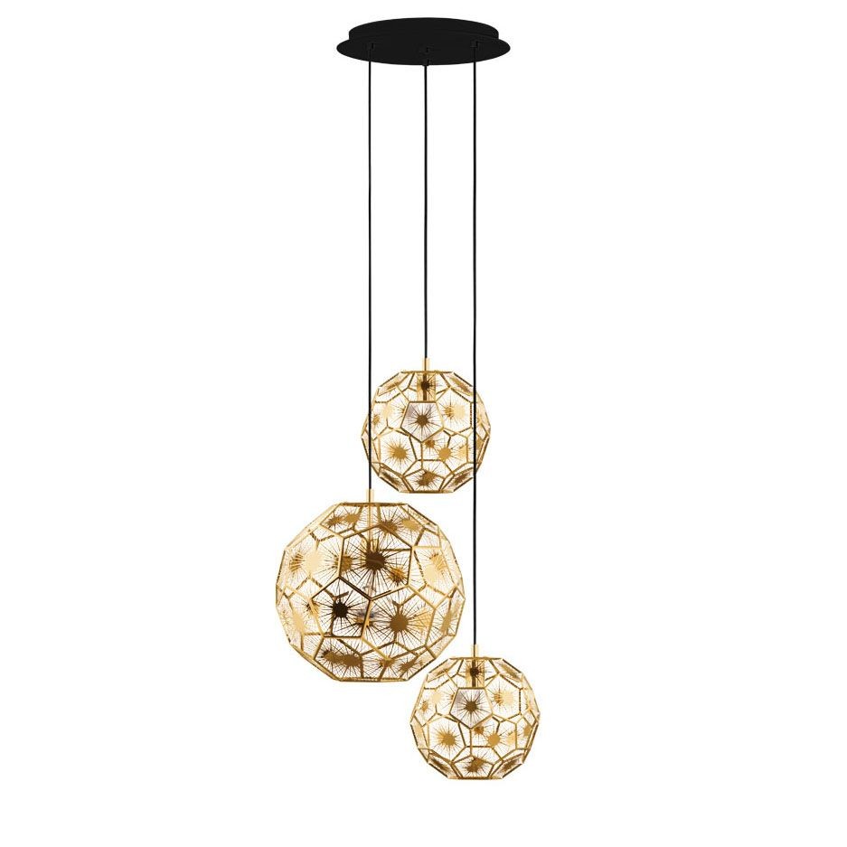 Lustra Decorativa Cu 3 Pendule Design Modern SKOURA