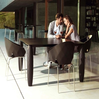 Masa dining de exterior / interior design modern premium VASES 210x100cm
