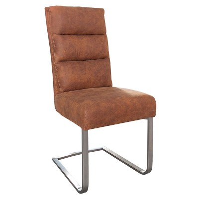 Set de 2 scaune Comfort Vintage maro
