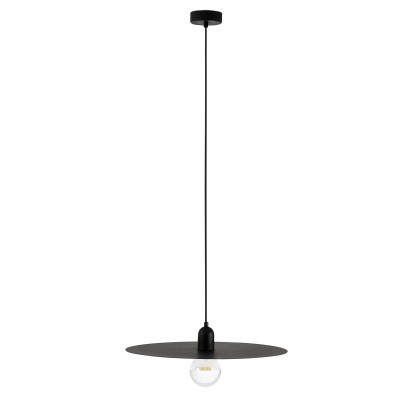 Pendul design modern minimalist PLAT negru