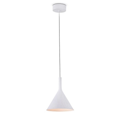 Pendul LED modern PAM-P small alb