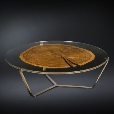 Masuta design Glass&Wood CORTINA H-31cm