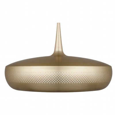 Abajur metalic design retro Clava Dine, Brushed Brass