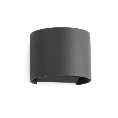 Aplica de perete LED exterior IP54 stil decorativ SUNSET neagra