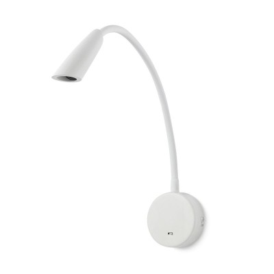 Aplica de perete LED stil modern BOKEN alba