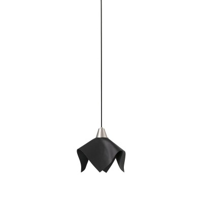 Pendul LED stil modern FAUNA negru