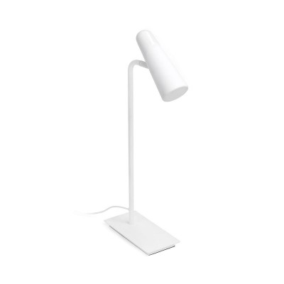 Veioza LED design modern minimalist LAO alb