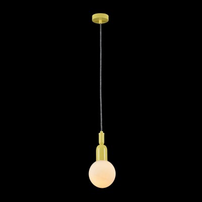 Pendul modern Ball, galben