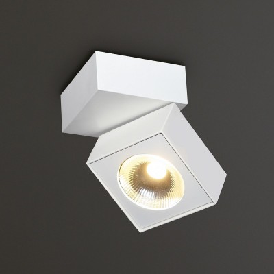 Aplica perete sau tavan cu spot LED directionabil ARTU alb