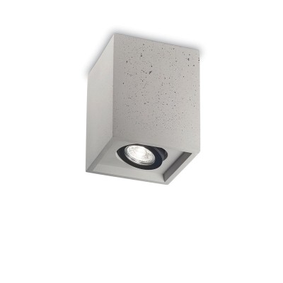 Plafoniera design modern minimalist OAK PL1 SQUARE ciment