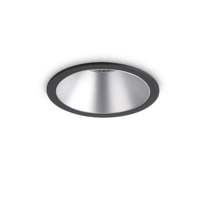 Spot LED incastrabil GAME FI1 ROUND negru / argintiu