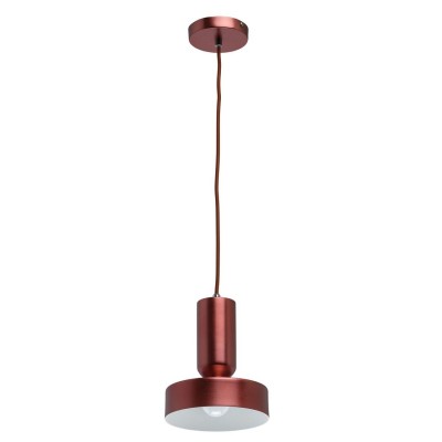 Pendul design modern Pauly 16cm, rosu visiniu