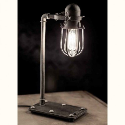 Lampa de masa design industrial din fier forjat TL 4101