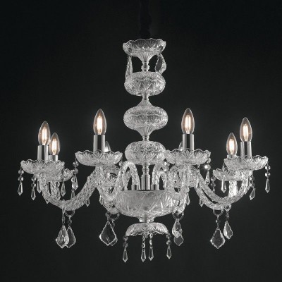 Candelabru cu 8 brate, design elegant INCANTO