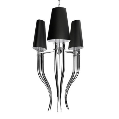 Lustra eleganta design LUX ultra-modern DIABLO 3 BIG BLACK