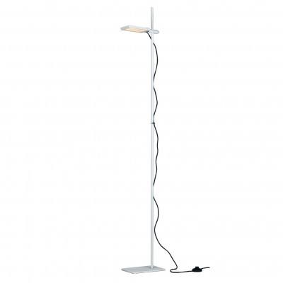 Lampadar LED directionabil, design modern Led book, alb