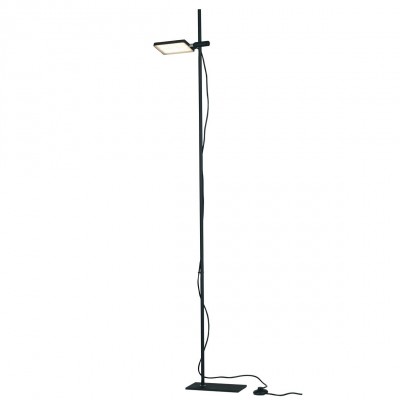 Lampadar LED directionabil, design modern Led book, negru
