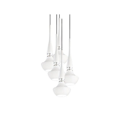 Lustra moderna Tasos 5 white