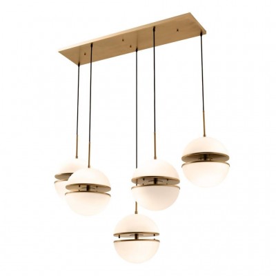 Lustra cu 5 pendule design LUX Spiridon