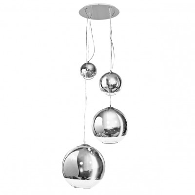 Lustra design modern  Silver Ball 4