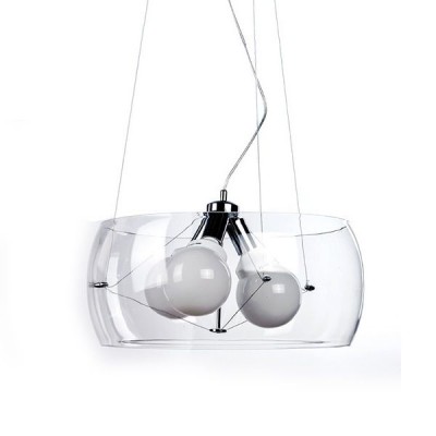 Lustra moderna design elegant Ø40cm Cosmo Clear