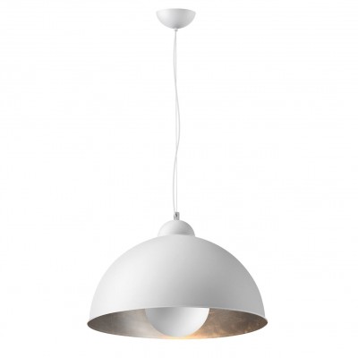 Lustra/Pendul metalic design modern Ø53cm TOMA WHITE