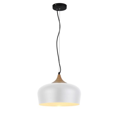 Pendul modern design nordic Parma alb