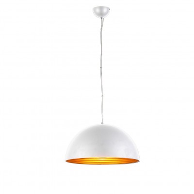 Lustra / Pendul modern design nordic Ø40cm MODENA alb/auriu