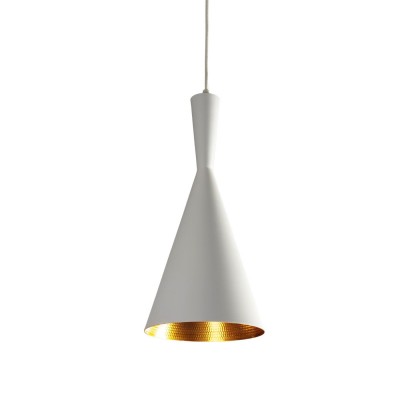 Pendul modern design nordic VITA alb/auriu