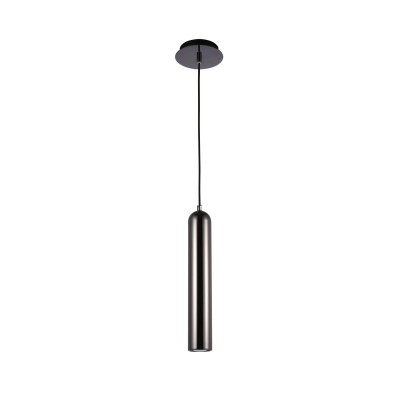 Pendul design modern TUBO 1 Black/Chrome