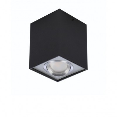 Spot aplicat tavan/plafon stil modern ELOY 1 Black/Alu