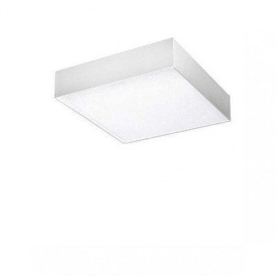 Plafoniera LED design slim MONZA S 22 3000K alba