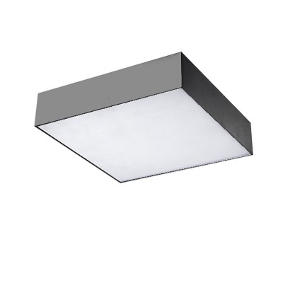 Plafoniera LED design slim MONZA S 22 3000K neagra