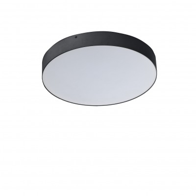 Plafoniera / Aplica pentru tavan/perete LED MONZA R 22 4000K neagra