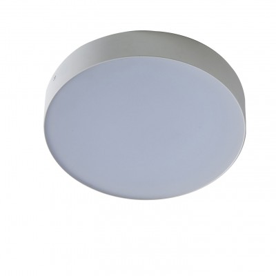 Plafoniera LED design slim MONZA R 40 3000K alba