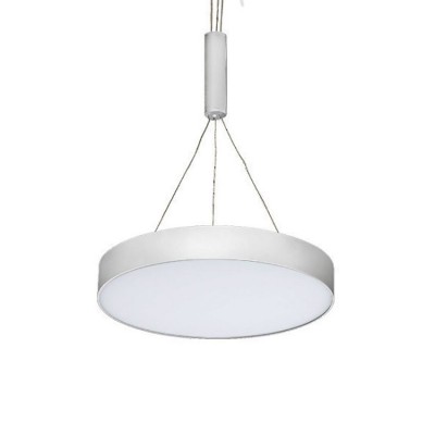 Lustra LED suspendata MONZA R 40 3000K alba