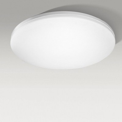 Lustra LED dimabila cu telecomanda de tavan/plafon SONA 55 alba