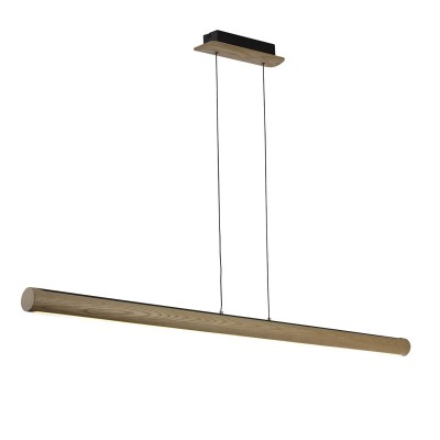 Lustra LED moderna design lemn natural Albero