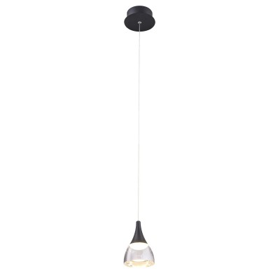 Pendul LED design modern Dalmatia 1 Black