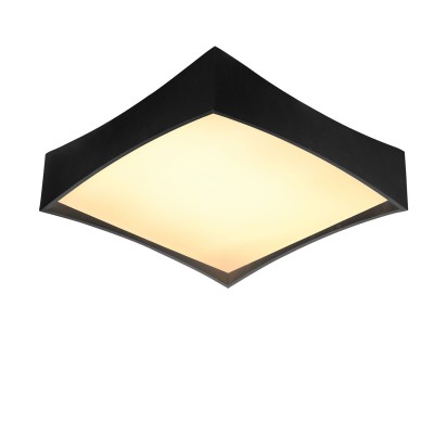 Lustra LED dimabila design modern Veccio 50 neagra