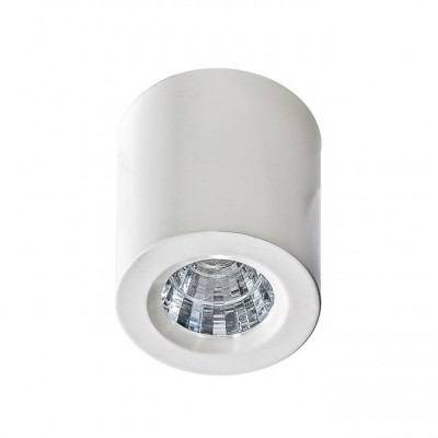 Mini Spot LED aplicat tavan/plafon NANO ROUND alb