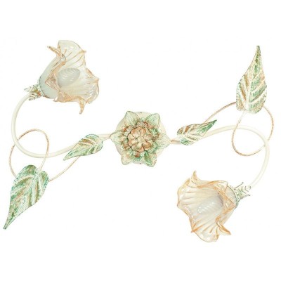 Lustra aplicata eleganta design clasic floral 2 brate I-PRIMAVERA