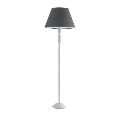 Lampadar / Lampa de podea stil clasic FAVOLA alb/gri