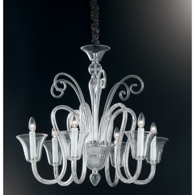 Candelabru cu 6 brate, design elegant Palace