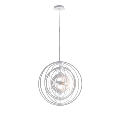 Lustra / Pendul design modern Ø50cm CLUB alb