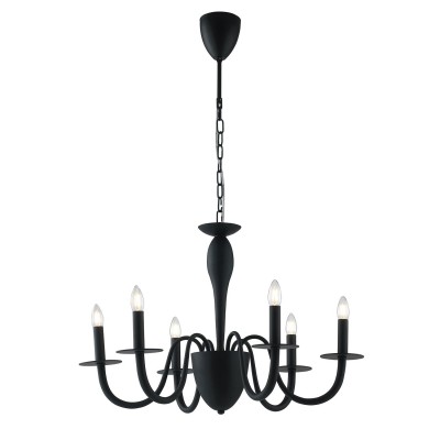 Candelabru modern design contemporan Ø78cm Armstrong negru