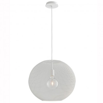 Lustra design modern Esedra, alb