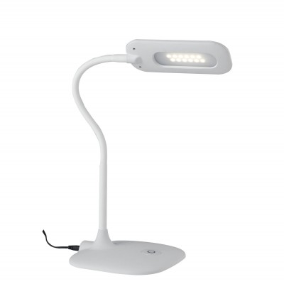 Lampa de birou LED Darwin, alb