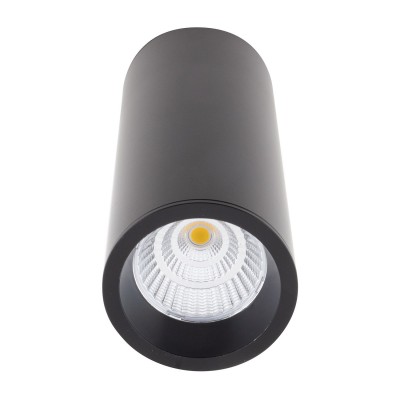 Spot LED aplicat design minimalist LONG negru